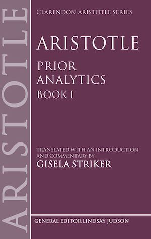 Téléchargez le livre :  Aristotle's Prior Analytics book I
