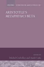 Télécharger le livre :  Aristotle's Metaphysics Beta