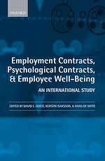 Télécharger le livre :  Employment Contracts, Psychological Contracts, and Employee Well-Being