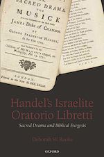 Télécharger le livre :  Handel's Israelite Oratorio Libretti