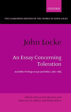 Téléchargez le livre :  John Locke: An Essay concerning Toleration