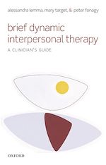 Télécharger le livre :  Brief Dynamic Interpersonal Therapy