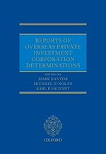 Télécharger le livre :  Reports of Overseas Private Investment Corporation Determinations