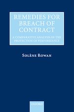 Télécharger le livre :  Remedies for Breach of Contract