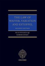 Télécharger le livre :  The Law of Waiver, Variation and Estoppel