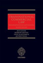 Télécharger le livre :  Transnational Commercial Law