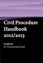 Télécharger le livre :  Civil Procedure Handbook 2012/2013
