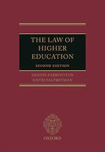 Télécharger le livre :  The Law of Higher Education
