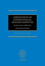 Télécharger le livre :  Arbitration of International Business Disputes