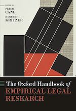Télécharger le livre :  The Oxford Handbook of Empirical Legal Research