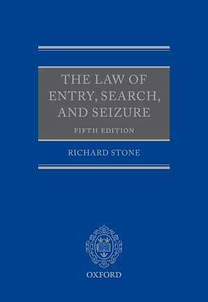 Téléchargez le livre :  The Law of Entry, Search, and Seizure