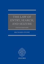 Télécharger le livre :  The Law of Entry, Search, and Seizure