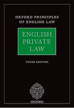 Télécharger le livre :  English Private Law
