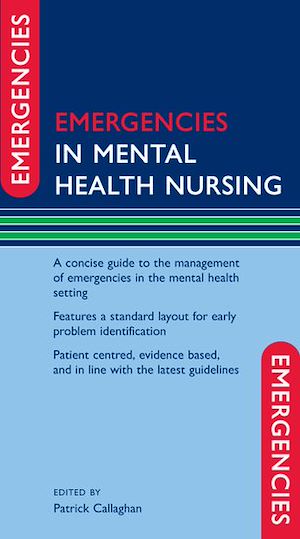 Téléchargez le livre :  Emergencies in Mental Health Nursing