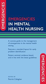 Télécharger le livre :  Emergencies in Mental Health Nursing