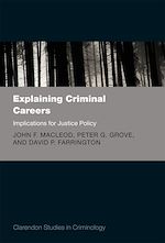 Download this eBook Explaining Criminal Careers