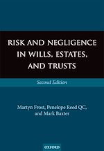 Télécharger le livre :  Risk and Negligence in Wills, Estates, and Trusts