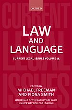Télécharger le livre :  Law and Language