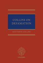 Télécharger le livre :  Collins On Defamation