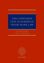 Télécharger le livre :  The Confusion Test in European Trade Mark Law