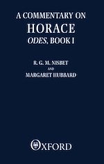 Download this eBook A Commentary on Horace: Odes: Book I