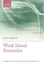 Télécharger le livre :  Weak Island Semantics