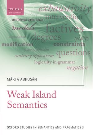 Téléchargez le livre :  Weak Island Semantics