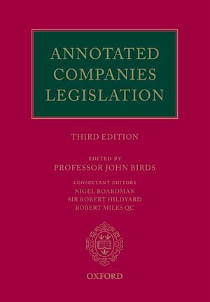 Téléchargez le livre :  Annotated Companies Legislation