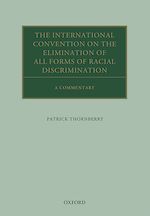 Télécharger le livre :  The International Convention on the Elimination of All Forms of Racial Discrimination