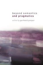Télécharger le livre :  Beyond Semantics and Pragmatics