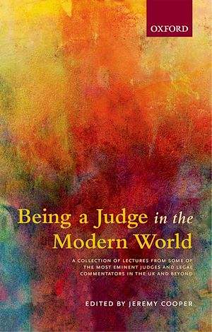 Téléchargez le livre :  Being a Judge in the Modern World