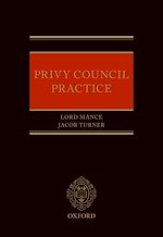 Télécharger le livre :  Privy Council Practice