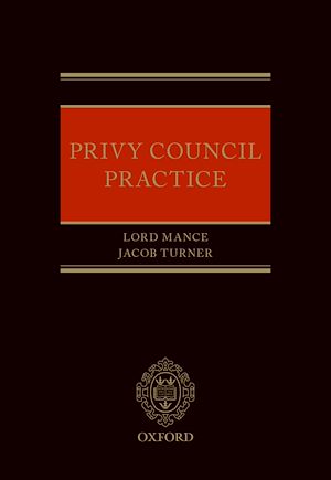 Téléchargez le livre :  Privy Council Practice