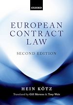 Télécharger le livre :  European Contract Law