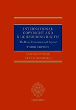 Télécharger le livre :  International Copyright and Neighbouring Rights