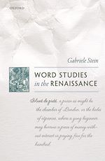Télécharger le livre :  Word Studies in the Renaissance