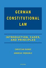 Télécharger le livre :  German Constitutional Law