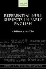 Télécharger le livre :  Referential Null Subjects in Early English