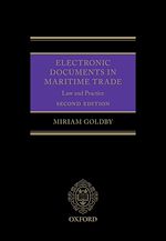 Télécharger le livre :  Electronic Documents in Maritime Trade
