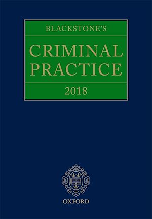 Téléchargez le livre :  Blackstone's Criminal Practice 2018