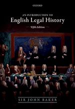 Télécharger le livre :  Introduction to English Legal History