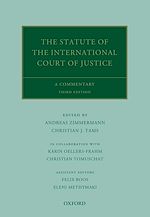 Télécharger le livre :  The Statute of the International Court of Justice