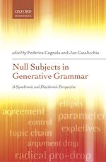 Télécharger le livre :  Null Subjects in Generative Grammar