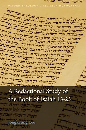 Téléchargez le livre :  A Redactional Study of the Book of Isaiah 13-23