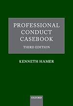 Télécharger le livre :  Professional Conduct Casebook