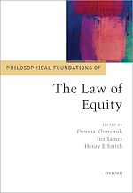 Télécharger le livre :  Philosophical Foundations of the Law of Equity