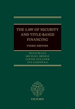 Télécharger le livre :  The Law of Security and Title-Based Financing