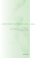 Télécharger le livre :  Oxford Studies in Philosophy of Law Volume 3