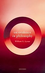 Télécharger le livre :  On Evidence in Philosophy