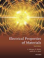 Télécharger le livre :  Electrical Properties of Materials